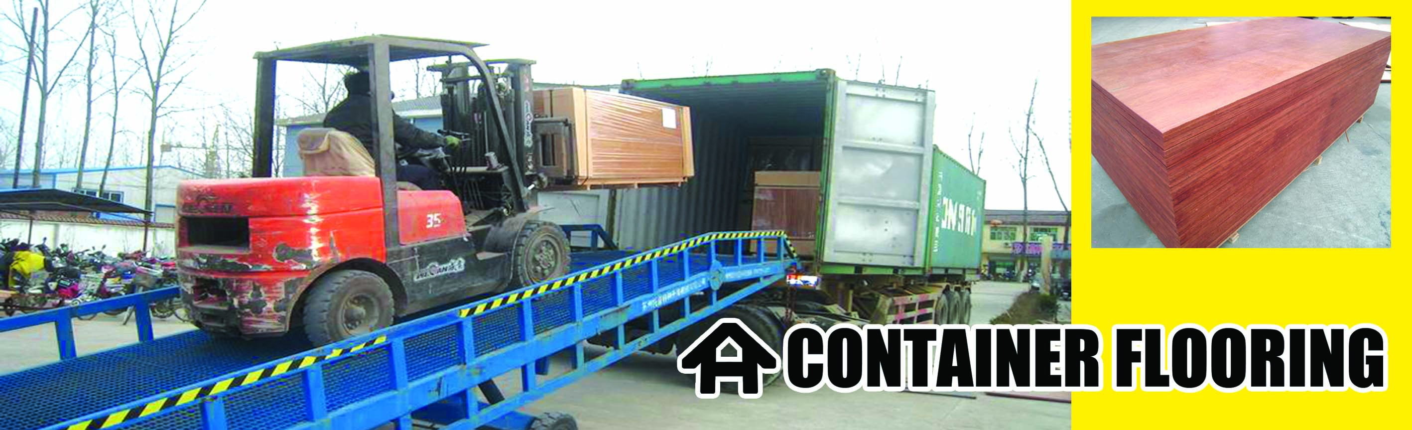 Film faced plywood for construction